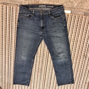 Signature by‎ Levi Strauss & Co S61 Relaxed Fit Men's Jeans 38x32 Blue Denim